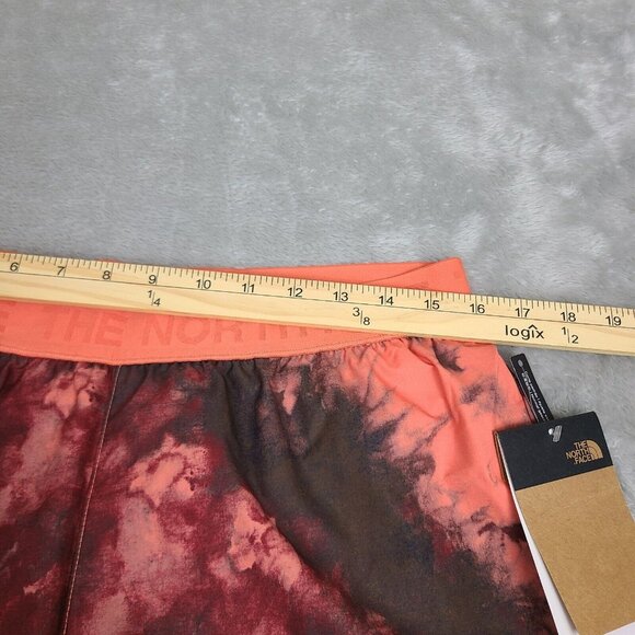 The North Face Printed NF0A7QLM987 Wander Shorts Women's Coral Polyester‎ Size L - Picture 7 of 10